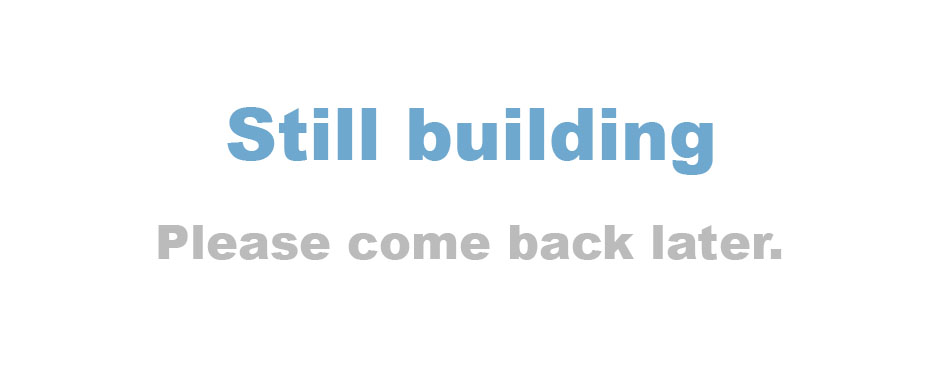 still building